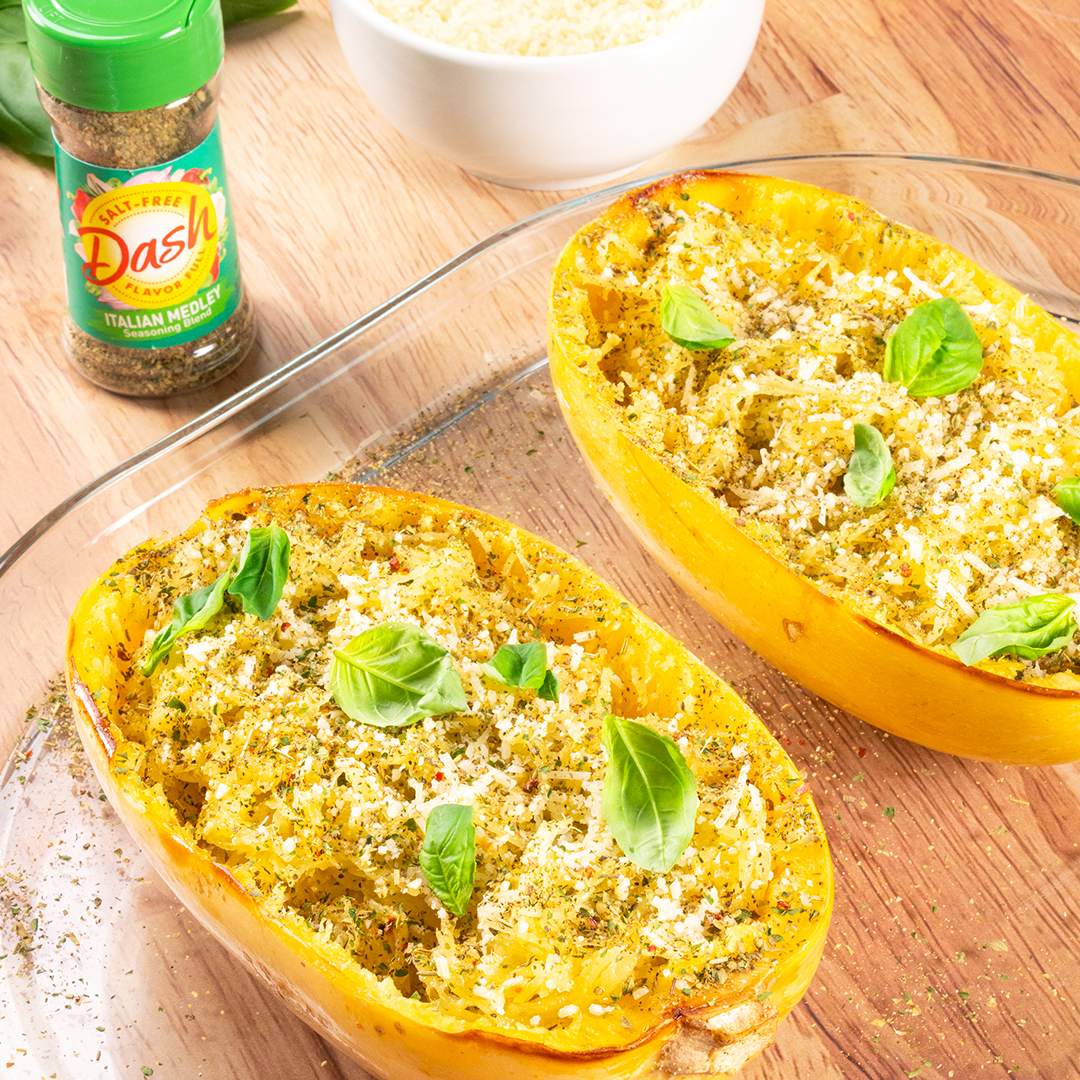 Spaghetti Squash Cacio e Pepe - Dash Salt-Free Products