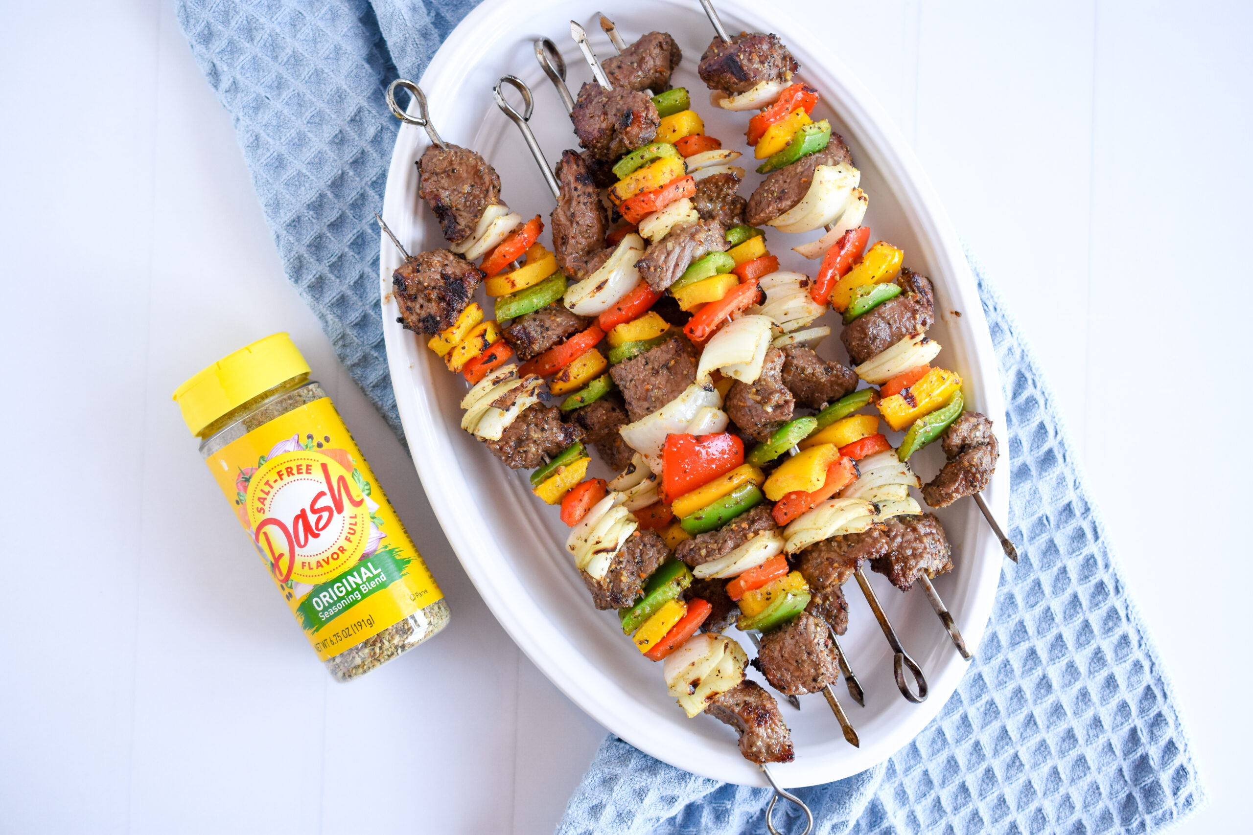 Beef and Veggie Kabobs - Dash Salt-Free Products