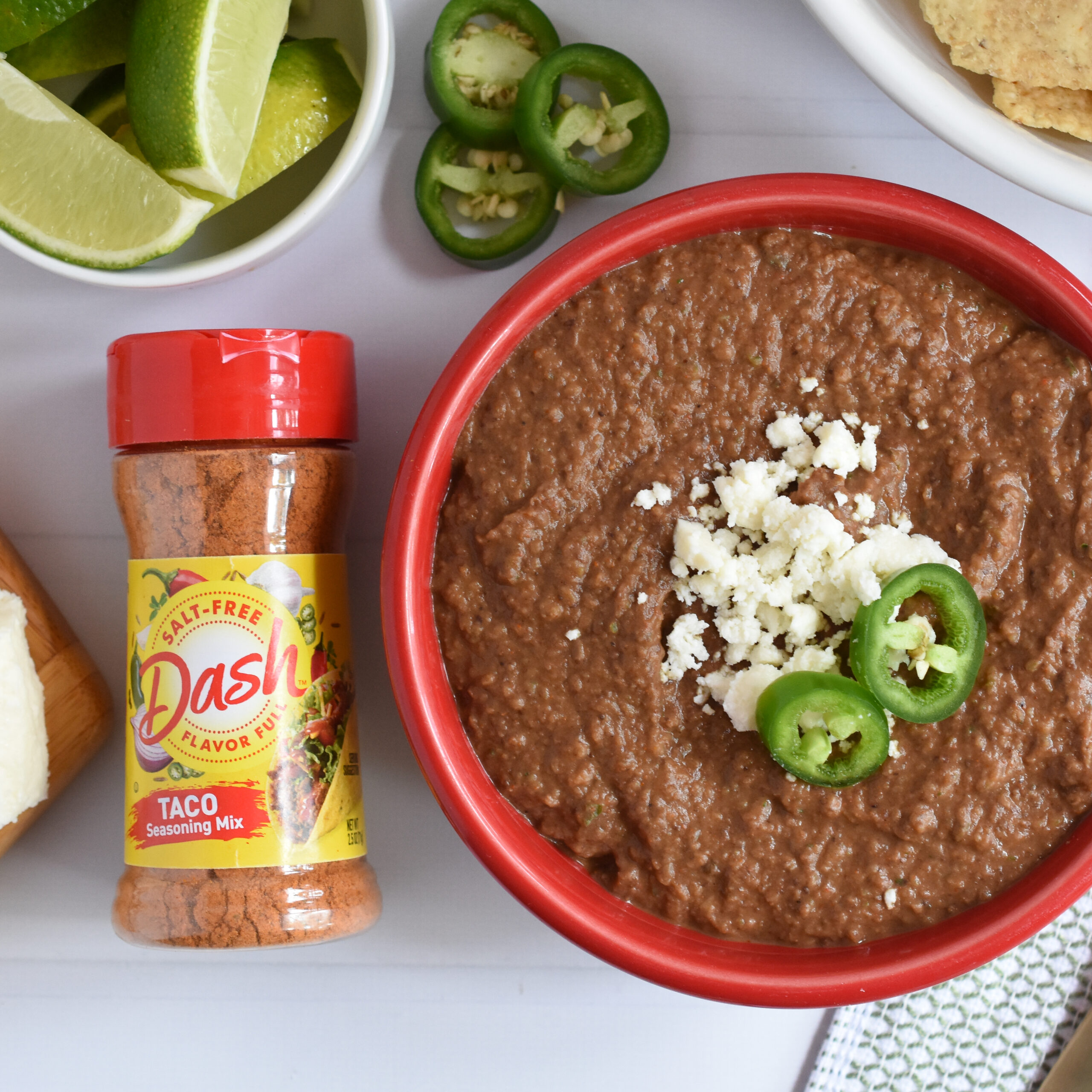 Black Bean Dip - Dash Salt-Free Products