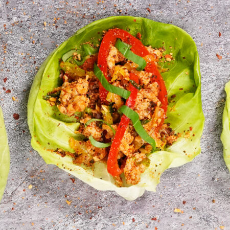 Image of Thai Chicken Lettuce Wraps  Recipe
