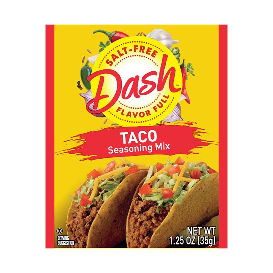 Salt-free taco seasoning from Mrs Dash, a start to your low-salt, low-fat  tacos – The No Salt, No Fat, No Sugar Journal