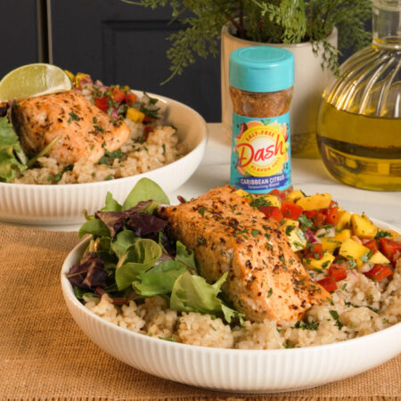 Image of Summer Salmon Bowl Recipe