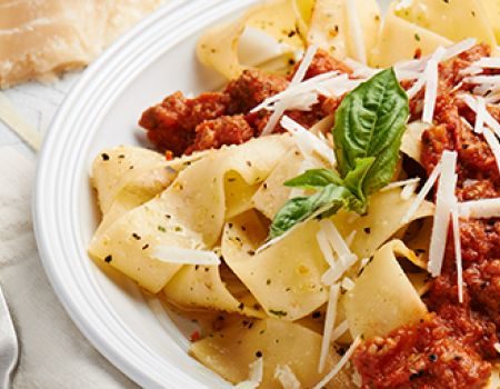 Image of Bolognese-Style Pappardelle Recipe