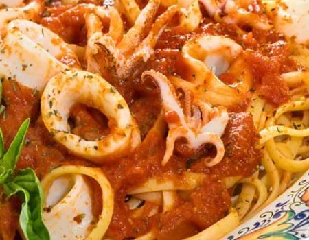 Image of Calamari Pasta Recipe