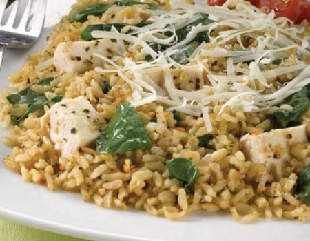 Image of Chicken and Rice Florentine