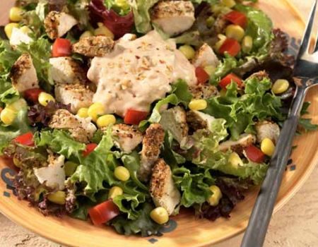 Image of Chicken Salsa Salad Recipe
