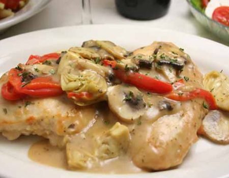 Image of Chicken With Artichoke
