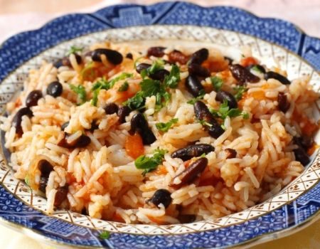 Image of Confetti Rice With Black Beans