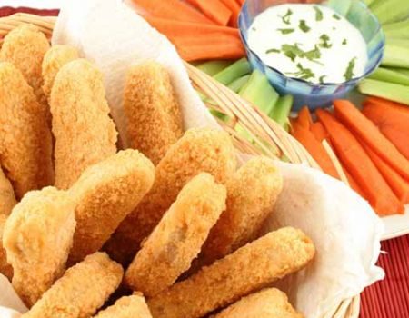 Image of Crunchy Chicken Fingers Recipe