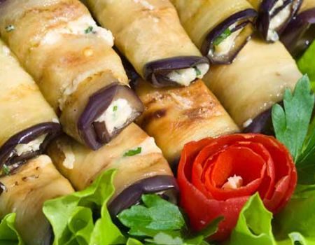 Image of Eggplant Roll-Ups Recipe