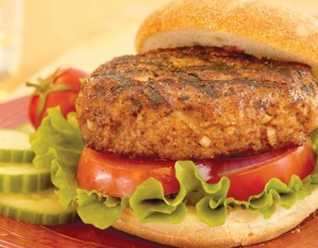 Image of Grilled Chicken Burgers Recipe