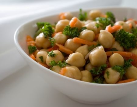 Image of Italian Garbanzo Bean Salad Recipe