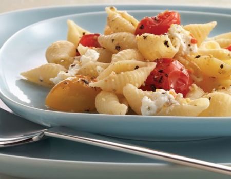 Image of Mediterranean Pasta Shells Recipe