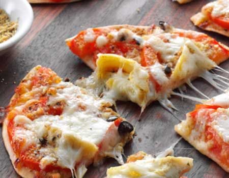 Image of Mediterranean Pizza Recipe