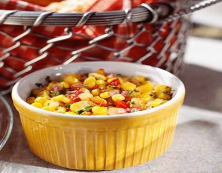 Image of Mexican-Style Zucchini & Corn Salad Recipe