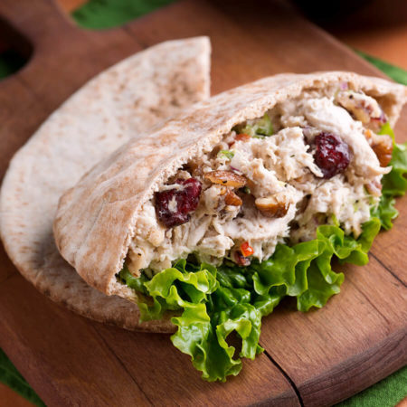 Image of Mini Pita Pouches With Chicken Salad