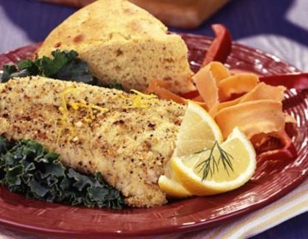 Image of Oven-Fried Catfish Fillets Recipe