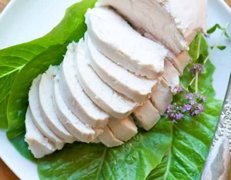 Image of Poached Chicken Breasts