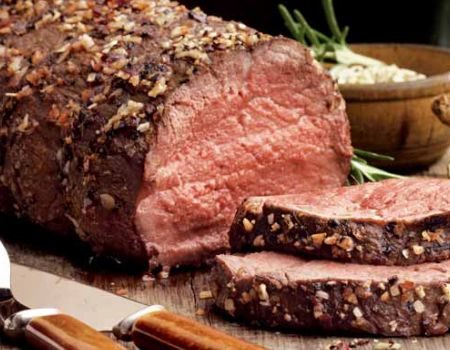 Image of Roast Beef With Caramelized Onions Recipe