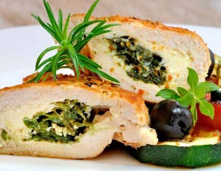 Image of Rolled Chicken Breasts Recipe