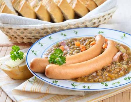 Image of Sausage & Lentil Stew
