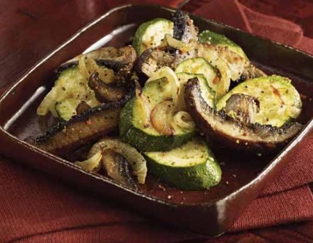 Image of Sautéed Zucchini & Mushrooms Recipe