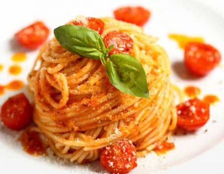 Image of Spaghetti Squash Pomodoro Recipe