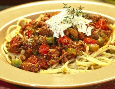 Image of Spaghetti With Meat Sauce Recipe