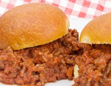 Image of Super Sloppy Joes With Bell Peppers and Corn Recipe