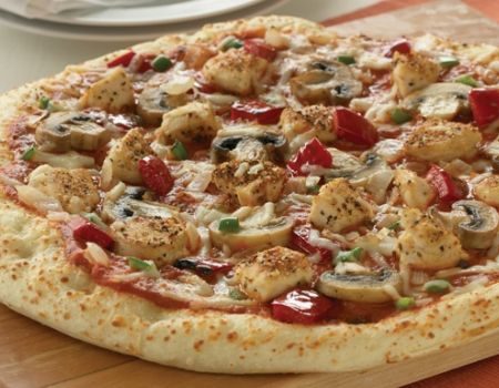 Image of Texas-Style Chicken Pizza