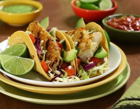 Image of Thrillin’ Grilled Fish Tacos Recipe