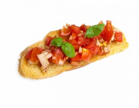 Image of Tomato Basil Garlic Bread Recipe