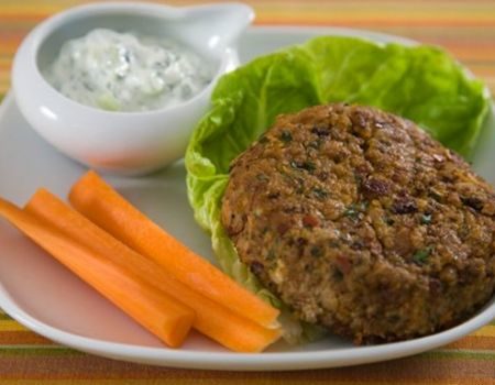 Image of Vegetarian Curry Burgers Recipe