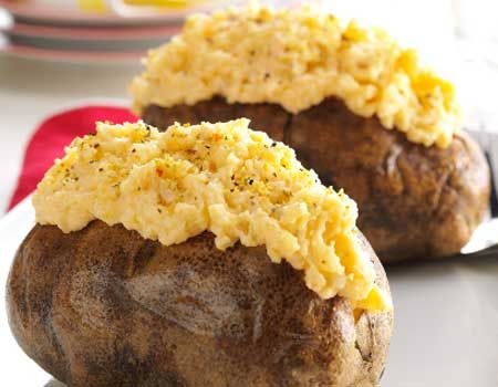 Image of Very Low-Fat Twice-Baked Potatoes