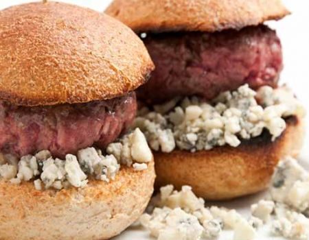 Image of Zesty Blue Cheese Burgers